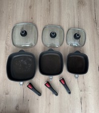 Woll Pfannen Set Eckig 3