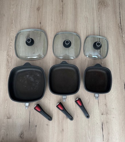Woll pfannen set - woll,