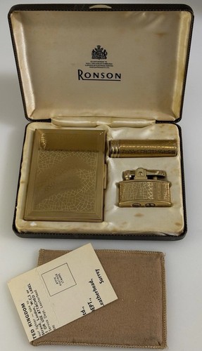 Vintage ronson feuerzeug und - ronson,