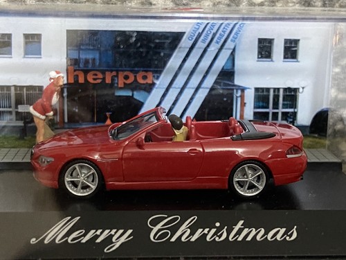 Herpa bmw 6er xmas - bmw,