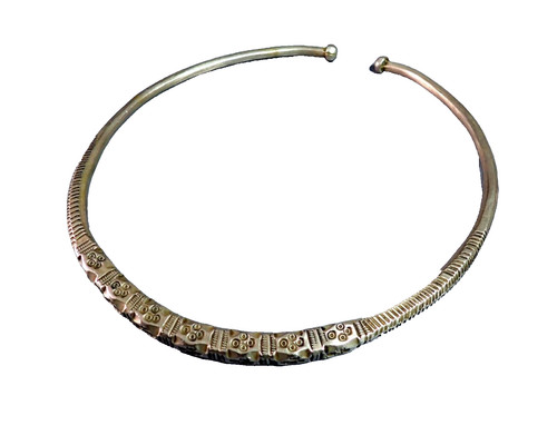 Indian tribal silber torque - indian,
