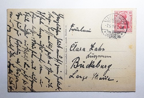 Alte postkarte lauterbach - alte,