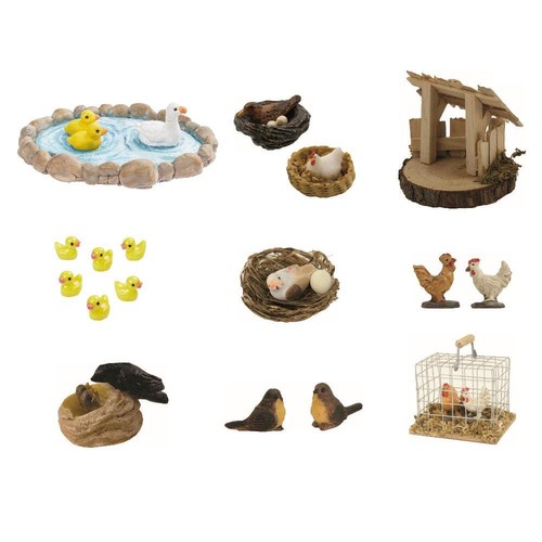 Miniatur tiere enten vögel - tiere,