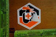 Alter Aufkleber Sport Degen