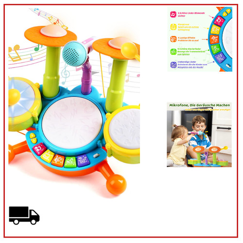 Schlagzeug kinder trommel - kinder,