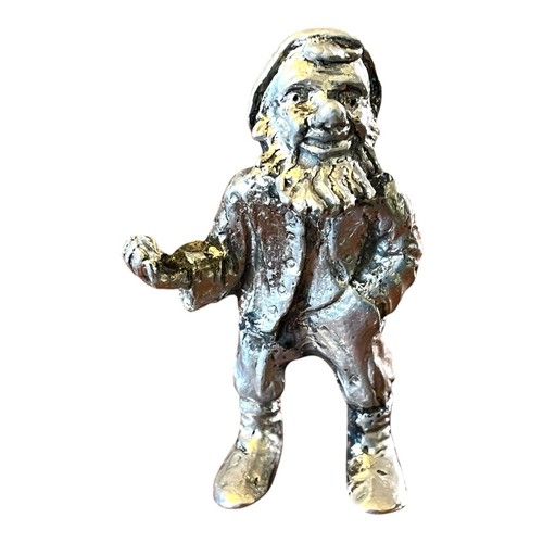 Kleine metall figur - metall, zwerg
