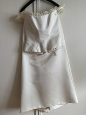 Zweiteiliges hochzeitskleid - zweiteiliges,