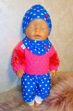 Puppenkleidung 43 cm 4Teile