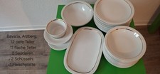 mehrteiliges Essgeschirr, Marke Arzberg mit Goldrand