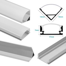 10x1m LED Aluminium Profil