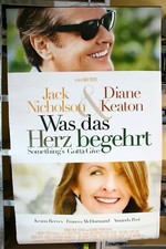 Original Filmposter Papierbanner Gerollt Was das Herz begehrt ca. 1,10 x 1,80m