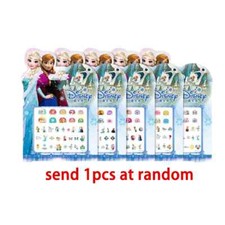 FROZEN Prinzessin Nail Art Wasser Aufkleber Sticker Transfers Elsa Anna Olaf Salon UK