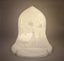 Teelicht Winterlandschaft mit