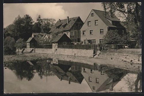 Ansichtskarte stadtlengsfeld - ansichtskarte,