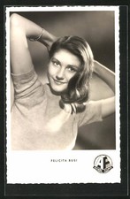Ansichtskarte Schauspielererin Felicita Busi in Pose 
