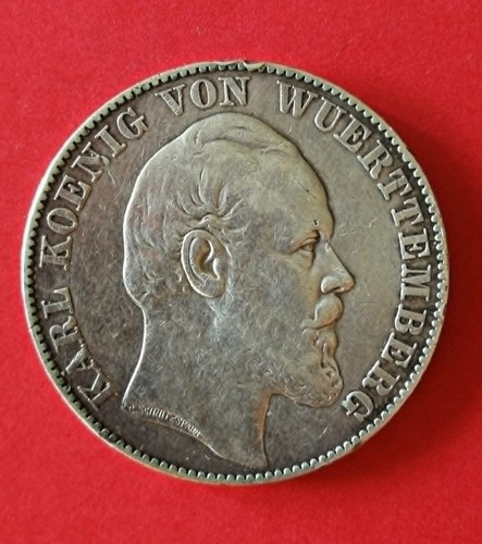 Württemberg vereinsthaler - württemberg,
