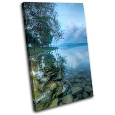 Lake Landscape rocks Beautiful