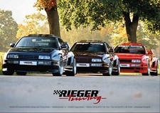 Rieger-Tuning Poster zweiseitig Din A2 Breitbau Corrado Sonderauflage 4/4 gefalz
