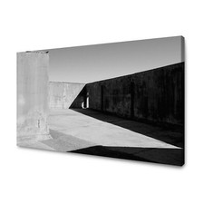 Leinwand-Bilder: Abstrakte Betonarchitektur auf Leinwand Größe 40x30-120x80 cm