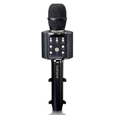 Lenco BMC-090BK - Karaoke Mikrofon - Bluetooth -Lichteffekte - USB/SD - Schwarz