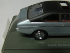 Neo 1:43 # 43131 # Ford Granada Coupe Dach Schwarz sonst met. hellblau