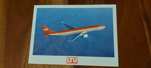 Ltu postkarte airbus a330 top - postkarte,