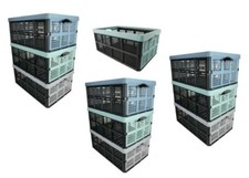 10er Set Klappbox 32L Transportbox Einkaufsbox Einkaufskorb Klappkiste Faltbox