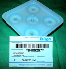 10x DRÄGER MEDICAL 8409297 Membrane Diaphragm Beatmungsventil Narkosegerät Vapor