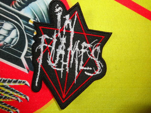 Flames shape patch - shape, death