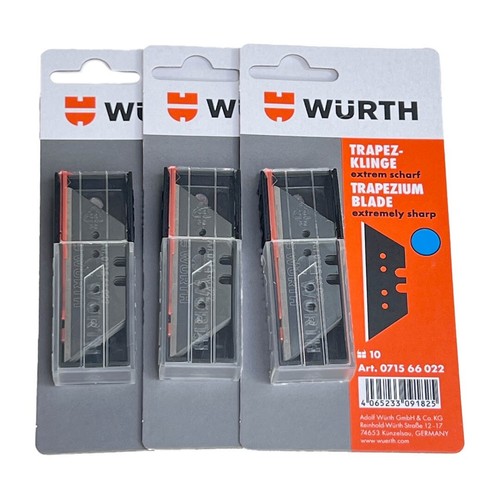 30x würth trapezklingen - 30x,