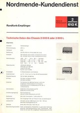 Nordmende Service Manual für
