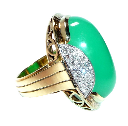 Ring 585 gold - ring,