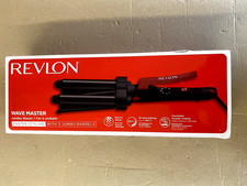 REVLON Welleneisen Wave Master TURMALIN-KERAMIKBESCHICHTUNG, Jumbo-Welleneisen