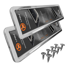 Kennzeichenhalter Edelstahl