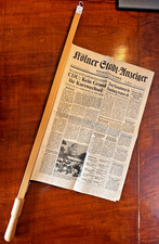 Vintage Zeitungshalter aus