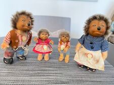 STEIFF Vintage Mecki Familie - Igelfamilie (Mecki, Micki, Mucki, Macki)