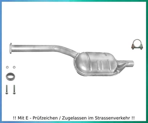 Mittelschalldämpfer für