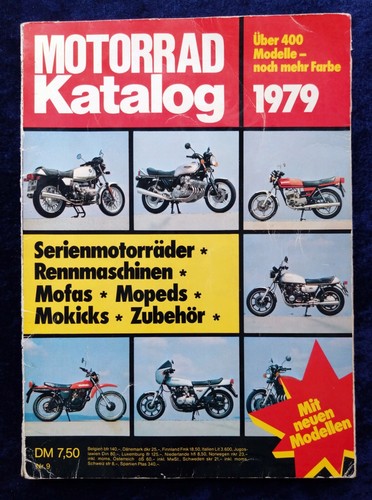 Motorrad katalog 1979 ducati - motorrad,