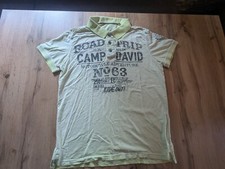 CAMP DAVID Polo Shirt Gr. M Gelb wie NEU  bekannt aus ?DSDS Dieter Bohlen ?