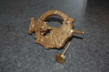 antiker Türklopfer Messing