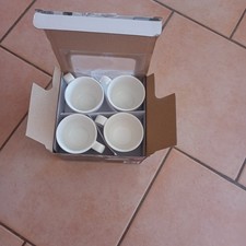 4 Espresso Tassen mit
