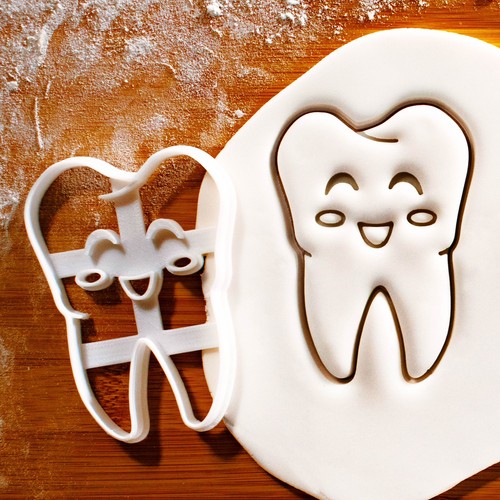 Happy tooth ausstecher - tooth,