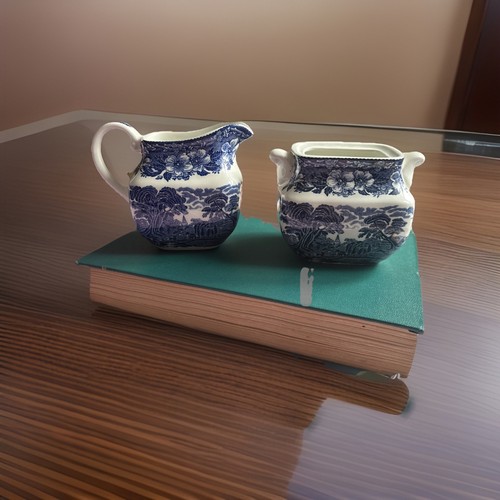 Sugar bowl creamer woodland - creamer,