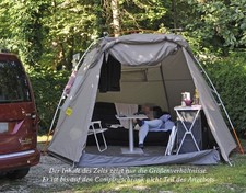Zelt 2 Personen   Autozelt Vaude Drive Van  +  komfortables Zubehör
