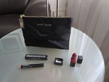 Bobbi Brown - Crushed Liquid Lip+Cream Shadow Stick+Anspitzer+Tasche