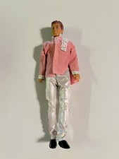 Puppe männlich mit Klamotten Vintage Alt 