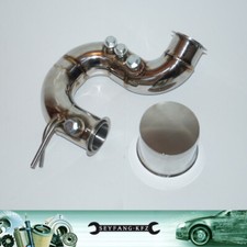 Edelstahl Downpipe 63,5mm DPF