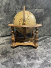 Antiker Tischglobus Holzsockel