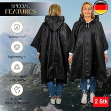 NEU US BW Regenponcho