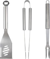 3-teiliges Edelstahl